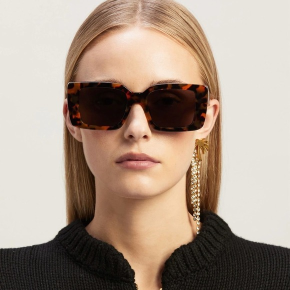 New! PALM ANGELS Sunglasses PERI057 6064, Authentic main image 11